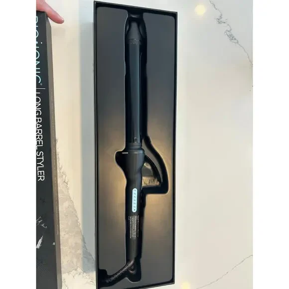 Bio Ionic Long Barrel Curling Iron 1.25 Inch Pro Styler for Loose Waves - Picture 8 of 8